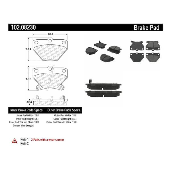 Centric Parts Disc Brake Pad Set