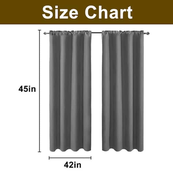 Pro Space Grey Polyester 42 in. W x 45 in. L Insulated Thermal Rod