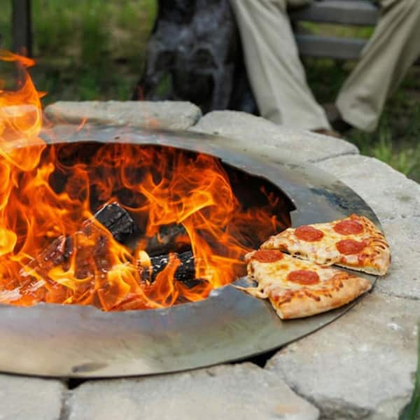 US Stove 31 in. Outdoor Stainless Steel Smokeless Wood Burning