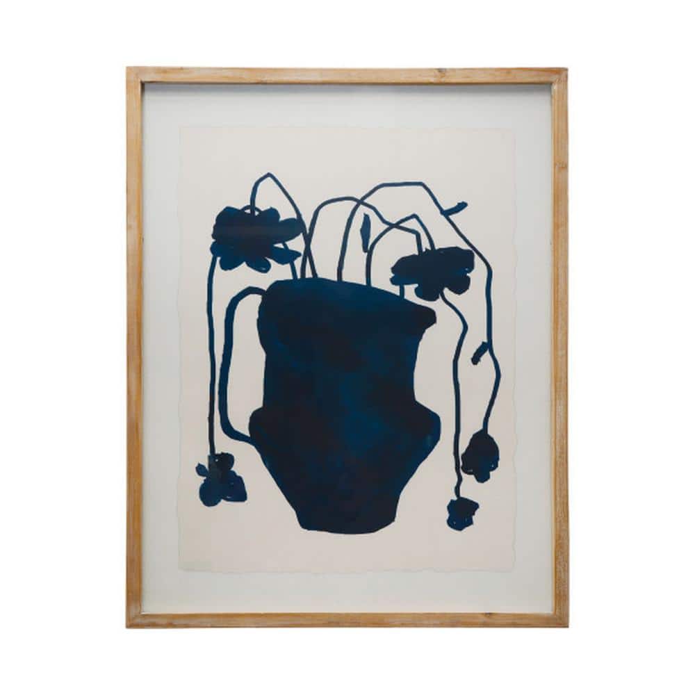 Storied Home Framed Abstract Art Print of Nature 27.5 in. x 21.62 in