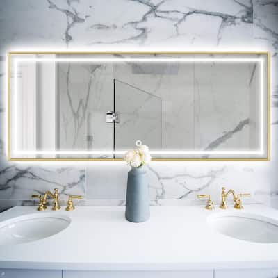 Gold Vanity Mirrors Bathroom, Gold Light Vanity Mirror