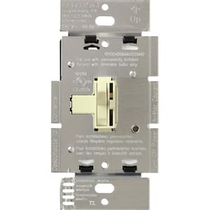 Toggler Dimmer Switch for Magnetic Low-Voltage, 600-Watt/3-Way, Almond (AYLV-603P-AL)