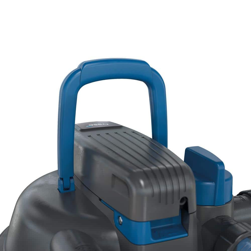 3400-GPH Black and Blue Pressure Pond Filter
