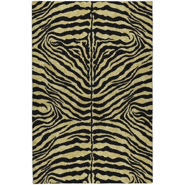 Dream Shag Premium Machine Washable Abstract ADS42 Gilded 9 ft. x 12 ft. Area Rug