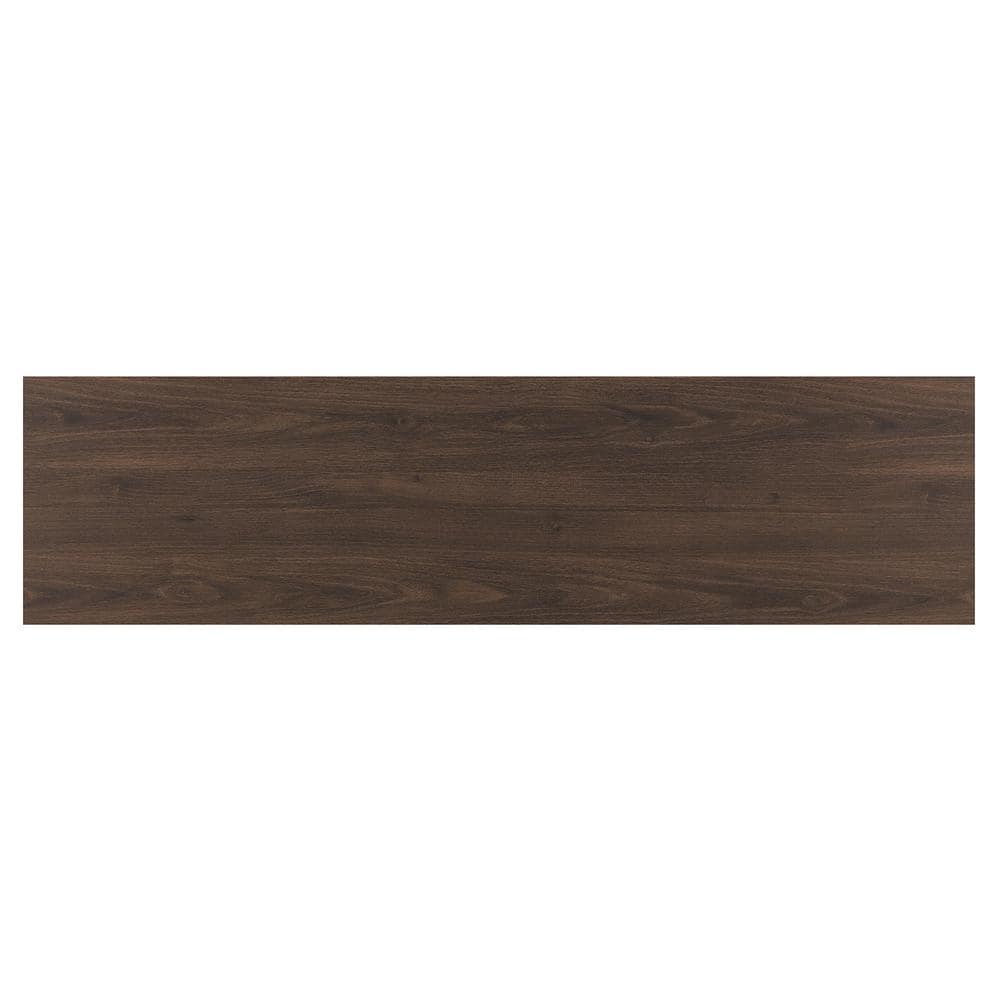 Alder Brown Modern MDF TV Stand with Cabinets