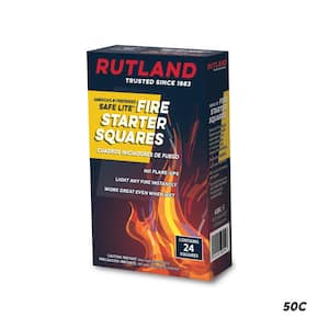 Safe Lite Fire Starter Squares (24-Pack)