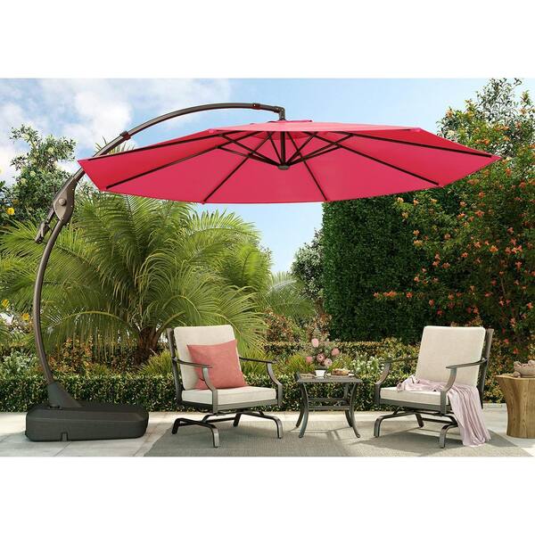 cheap patio table umbrella Amazon.com : SUPERJARE 13FT Outdoor Umbrella for Patio, Double sided Pool  Umbrellas with Fade Resistant Canopy, Large Table Umbrella for Deck, Market,  Backyard