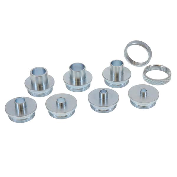 Milescraft 1228 Metal Bushing Set - 11 pc. Router Template Guide Set – Fits  Porter Cable Style Router Sub Bases - Universal