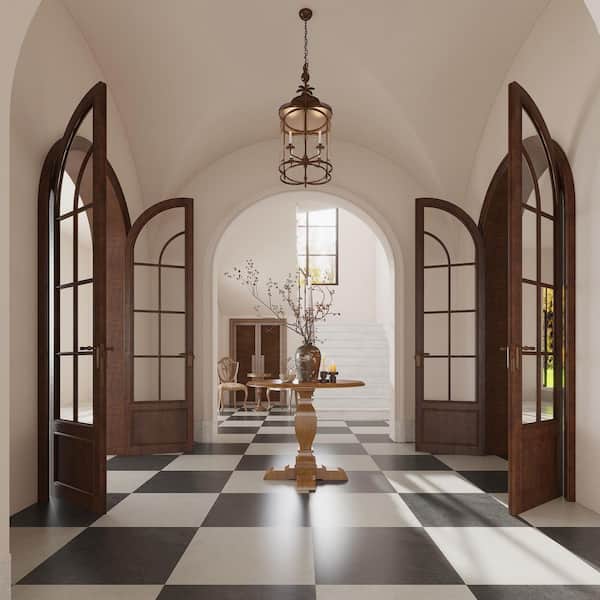 Italian Metalia Porcelain 24 in. x 24 in. x 9mm Flooring and Wall Tile - White (4 PCS, 16 sq. ft.)