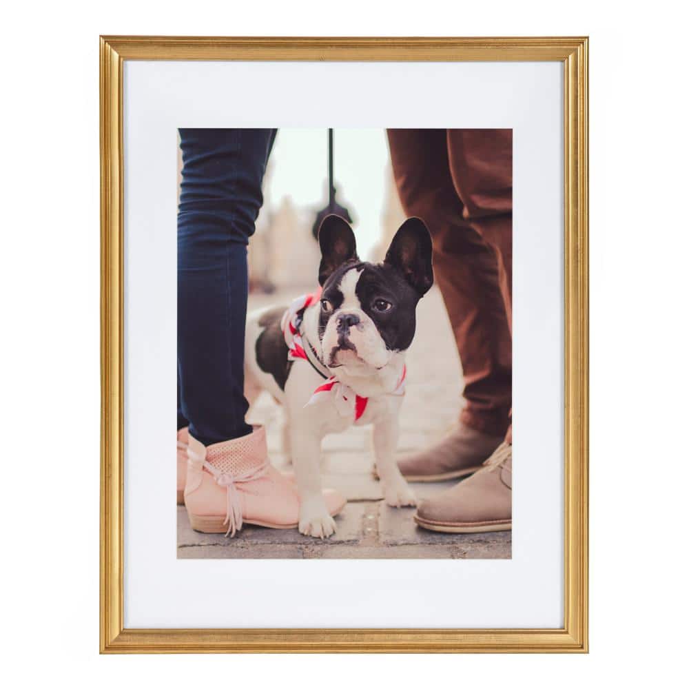 Adlynn Gold Polystyrene Wall Picture Frame Set of 3