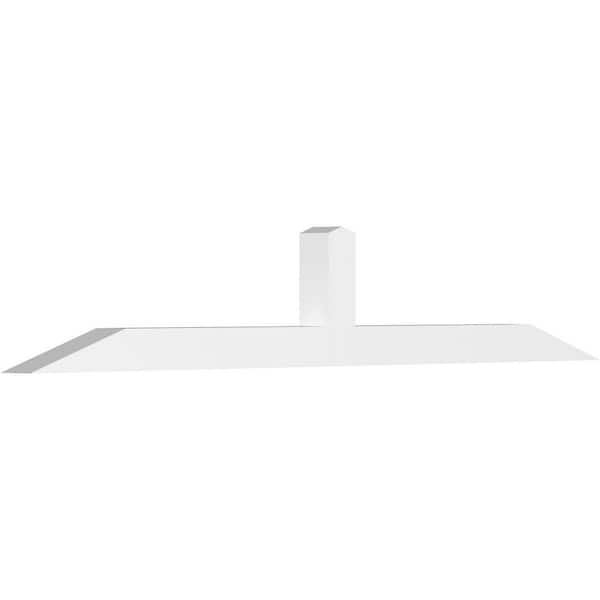 Ekena Millwork Portland 84 in. W x 14 in. H x 4 in. D Signature Polyurethane Bracket