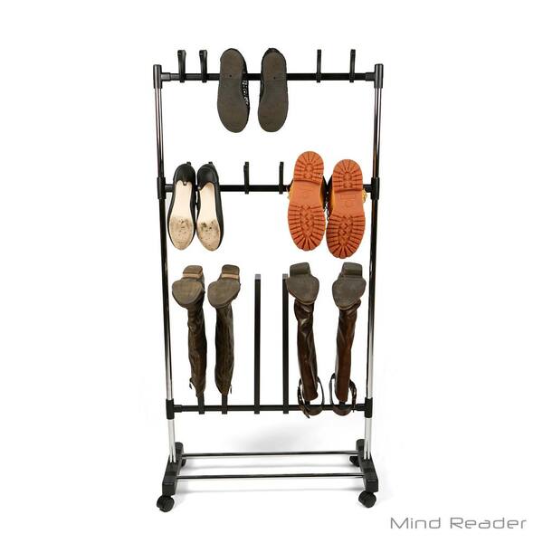 Mind reader small online shoe rack