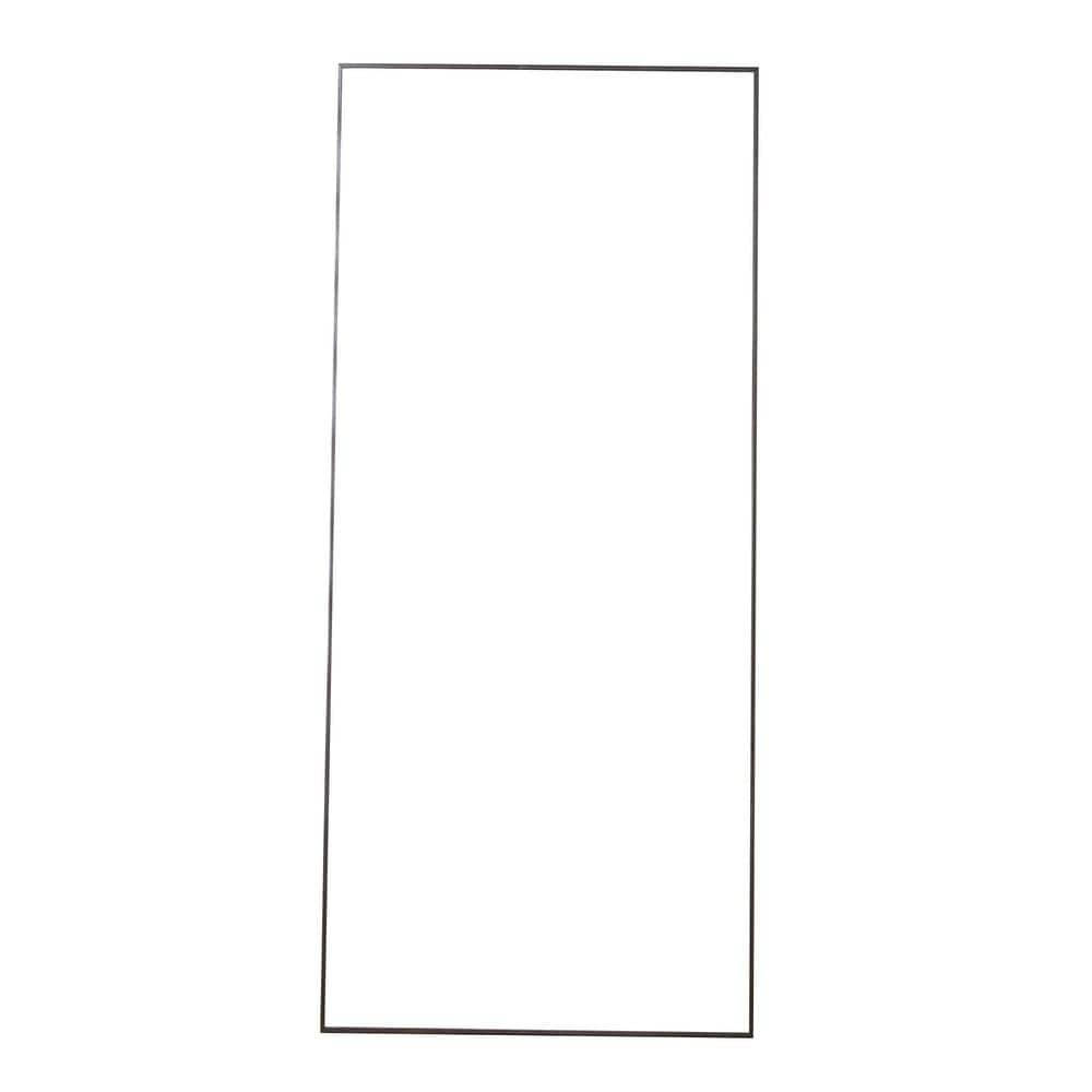 Classic Gray 31.4 in. W x 71 in. H Rectangular Solid Wood Full Length Mirro