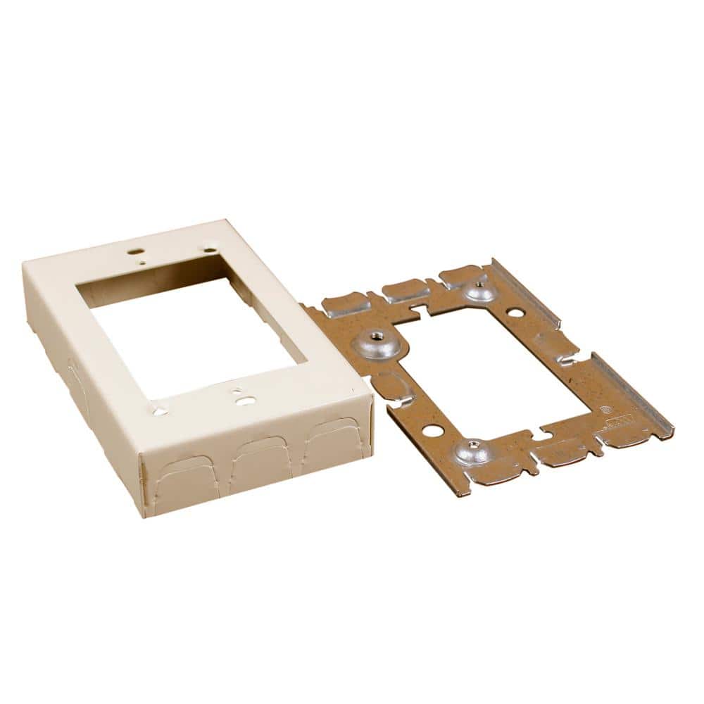 Legrand Wiremold 500 Series Metal Surface Raceway 1/2 in. Combination  Connector, Ivory B-17 - The Home Depot