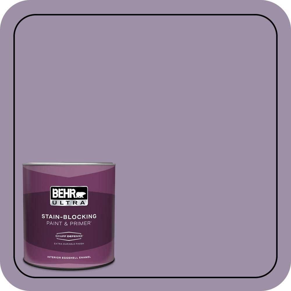 1 qt. #S100-4 Ancestry Violet Extra Durable Eggshell Enamel Interior Paint & Primer price history on PriceWatchPro
