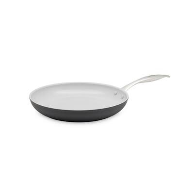 Classic Pro 12 in. Hard-Anodized Aluminum Ceramic Nonstick Frying Pan in Gray