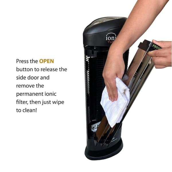 Ionic Pro Turbo (TA550) Ionic Air Purifier Tower for Home, Quiet