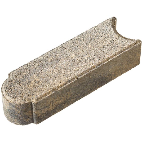 Oldcastle Edgestone 11.75 in. x 3 in. x 4 in. Tan/Charcoal Concrete Edging (288-Piece Pallet)