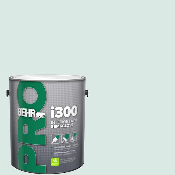 BEHR PRO 1 gal. #HDC-WR15-5 Arctic Flow Semi-Gloss Interior Paint