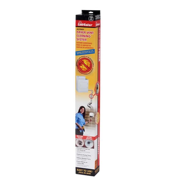 LintEater Jr. 4-Pc. Dryer Vent Cleaning System