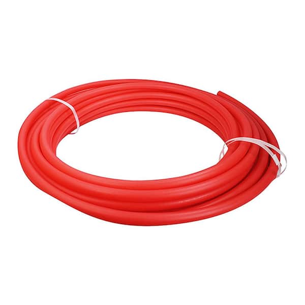 PLUMBFLEX 1 in. x 100 ft. Red Polyethylene PEX Non-Barrier Pipe and Tubing for Potable Water
