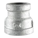 2 in. x 1-1/2 in. Galvanized Iron Reducing Coupling