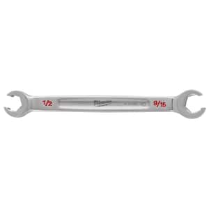 1/2 in. x 9/16 in. Double End Flare Nut Wrench