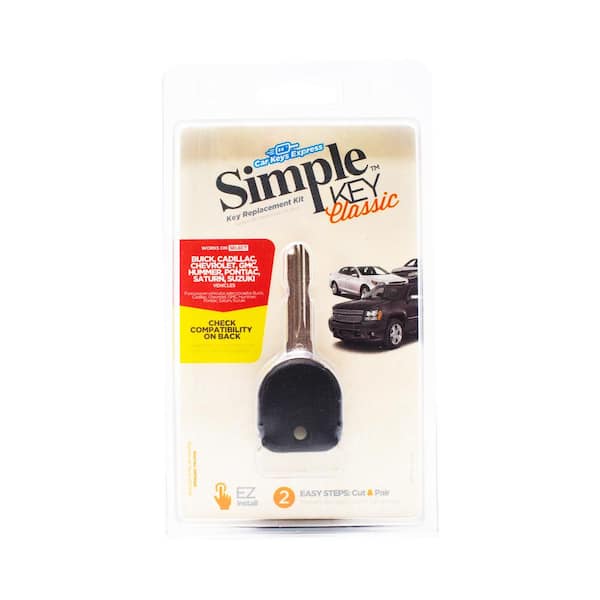 Car Keys Express GM Simple Key - 4 Button Flip Key with Remote Start  GMFK4RSSK-PK - The Home Depot