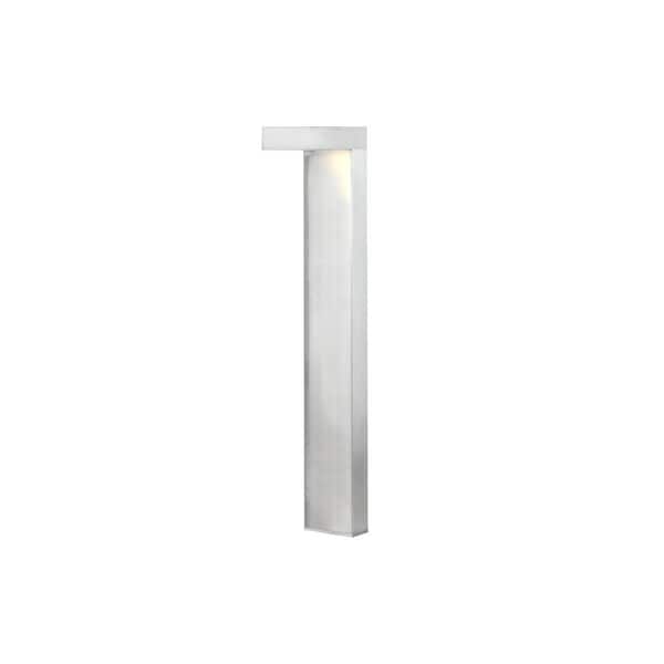 Hampton Bay Jemison 158 Lumen Low Voltage Silver Integrated LED Weather Resistant Outdoor Landscape Path Light