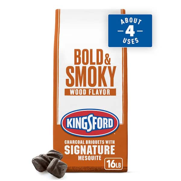 Kingsford 16 lbs. Original BBQ Smoker Charcoal Grilling Briquettes with Mesquite