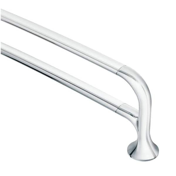 MOEN Fina 24 in. Double Towel Bar in Chrome