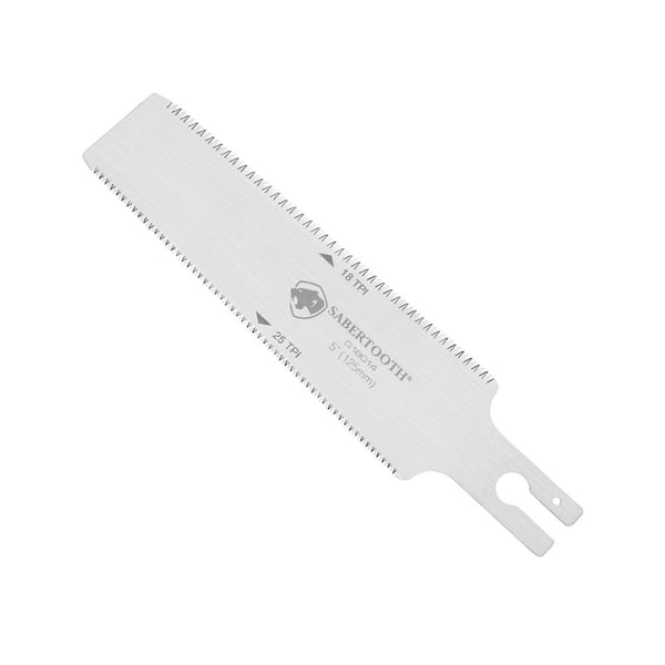 5-in. L SK5 Japanese Steel Blade with Pro-Double Edge Flush Cut Blade Replacement Blade, (1-Pack)