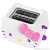 Uncanny Brands Hello Kitty 3D White 2 slice Deluxe Toaster TSTE