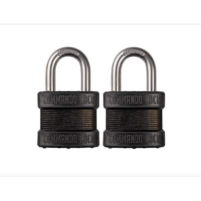 Master Lock Heavy Duty Outdoor Shrouded Padlock with Key, 2-3/4 in