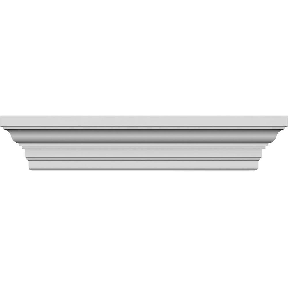 1-1/4 in. x 82 in. x 7-7/8 in. Polyurethane Standard Crosshead Moulding price history on PriceWatchPro