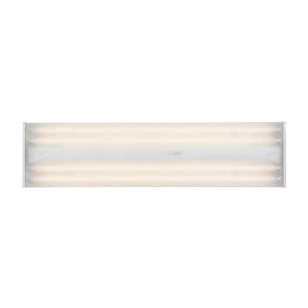 Yosemite Home Decor 4-Light White Fluorescent Overhead Light