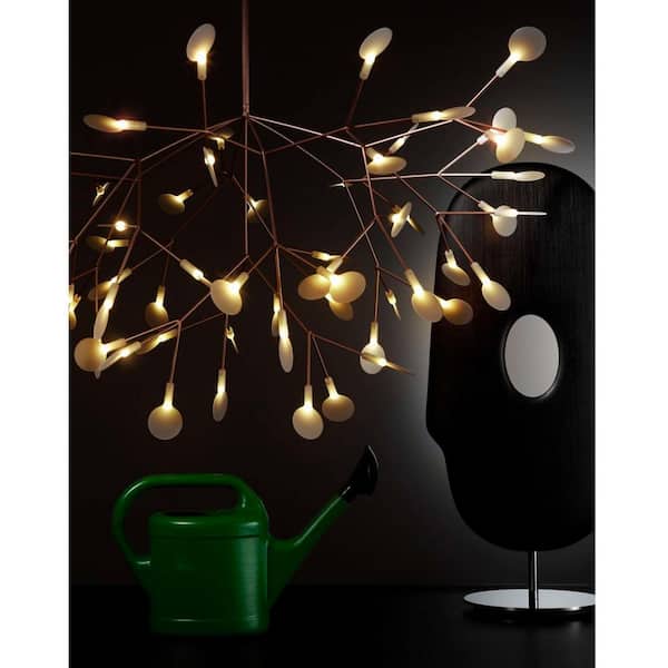 Predosola Postmodern 15-Watt 45-Light Integrated LED Rose Gold