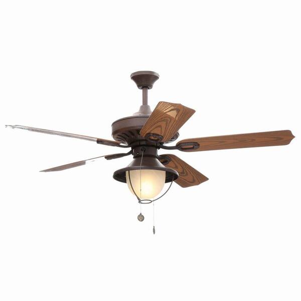 Westinghouse Lafayette 52 in. Indoor/Outdoor Weathered Iron Finish Ceiling Fan