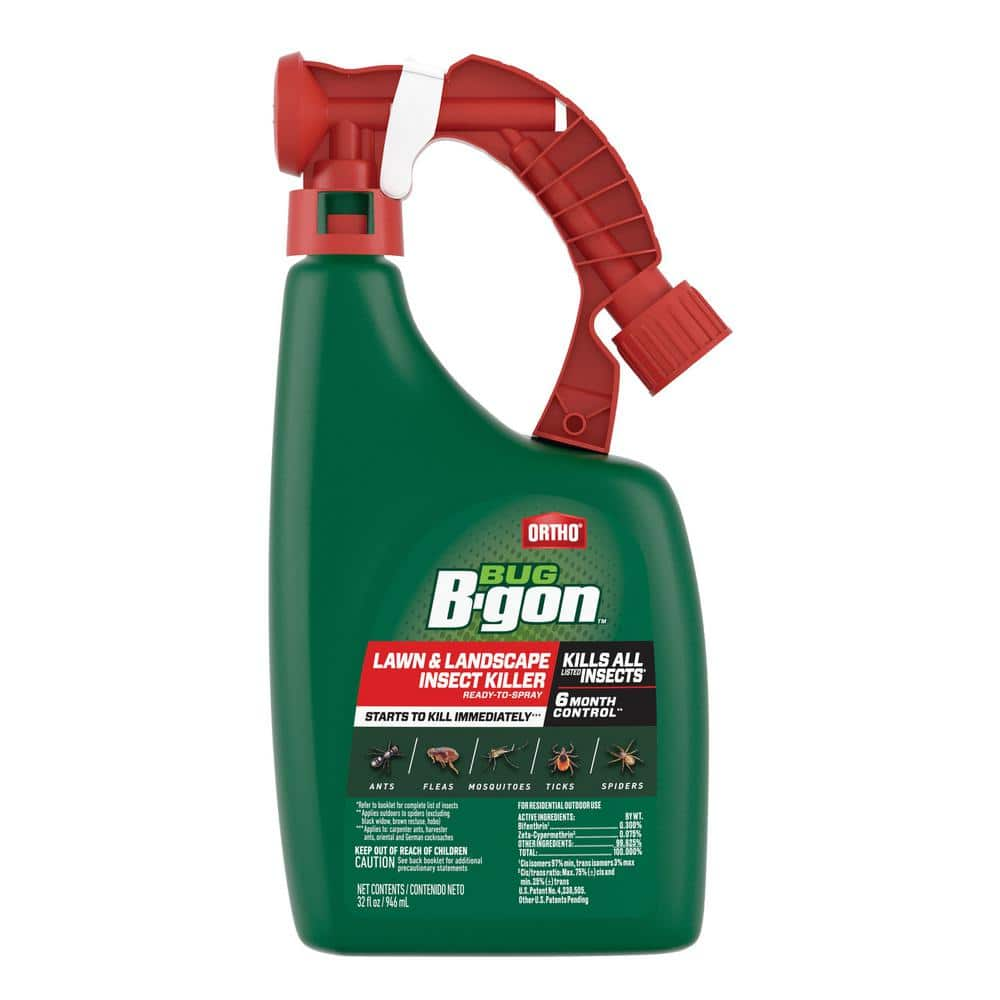 Ortho Bug B-gon Lawn and Landscape Insect Killer Ready-to-Spray 32 oz ...