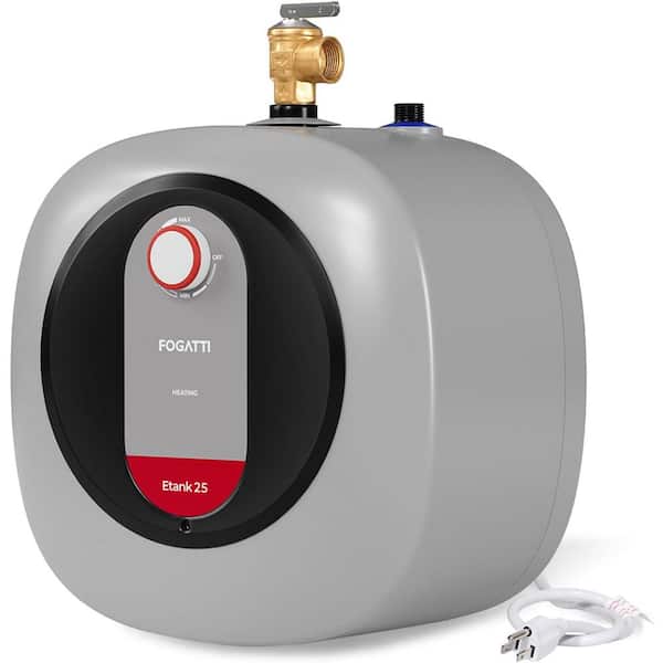 FOGATTI Etank 25 2.5 Gal. Compact 1440-Watt Element Point of Use Mini-Tank Electric Water Heater with Warranty Offered