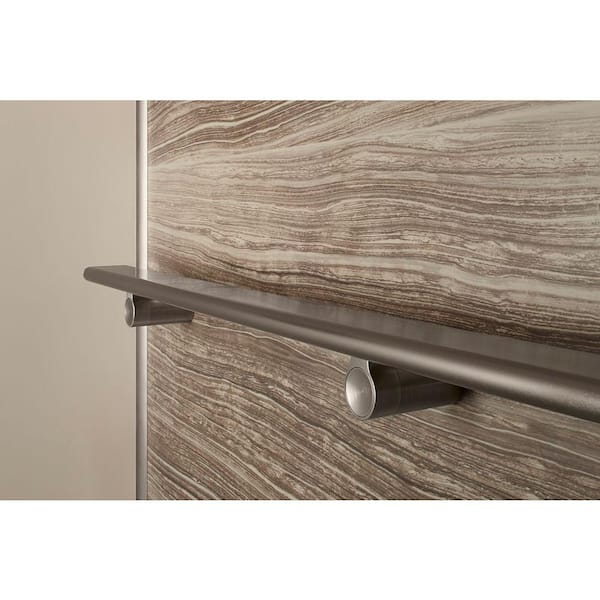 KOHLER Choreograph 24 in. Shower Barre in Bright Polished Silver