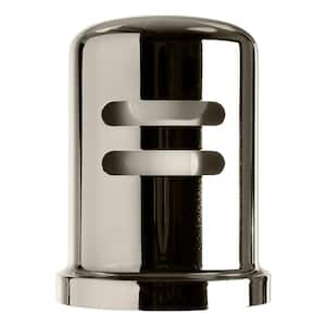 1-3/4 in. Heavy-Duty Skirted Brass Air Gap Cap Only in Polished Nickel