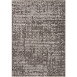 Vance Brown/Ivory 2 ft. 7 in. x 8 ft. Modern Abstract Runner Area Rug
