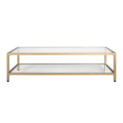 23 In Coffee Tables Accent, Ophelia Modern Mirrored Coffee Table With Drawer Tempered Glass