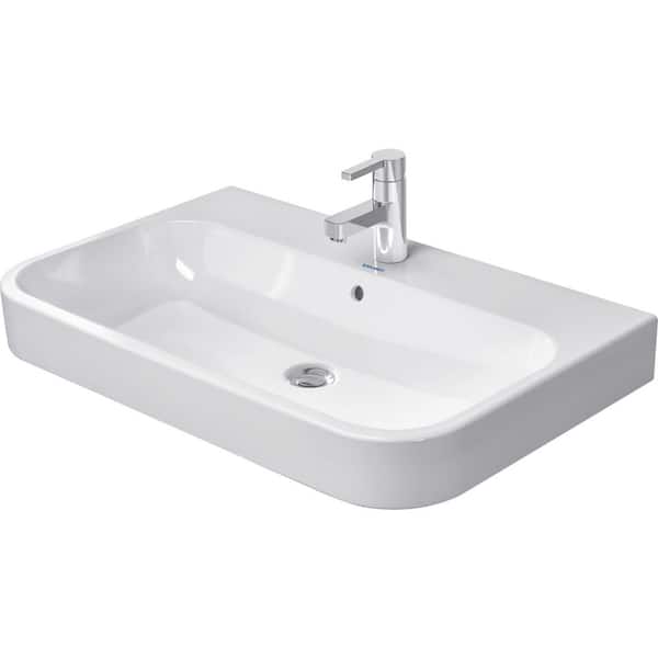 Duravit 19.88 in. W x 31.5 in. D Ceramic Vanity Top in White