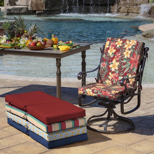 Arden Selections 20 X 44 Ruby Clarissa, Tropical Outdoor Furniture
