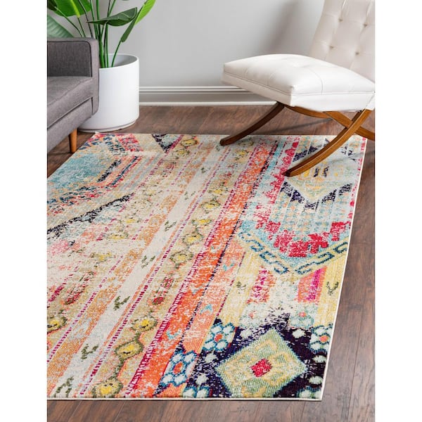 Sedona Yosemite Multi 6 ft. x 9 ft. Area Rug