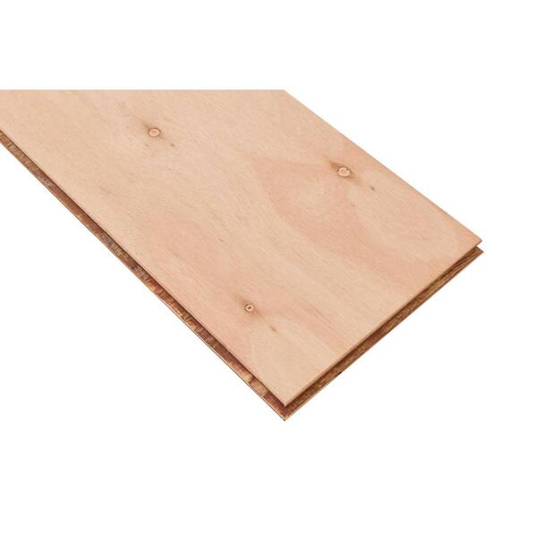 Bruce - Time Honored Tuscan Breeze Wh Oak 3/8 in. T x 6.5 in. W T+G Wire Brushed Engineered Hardwood Flooring (32.11 sq.ft./ctn)