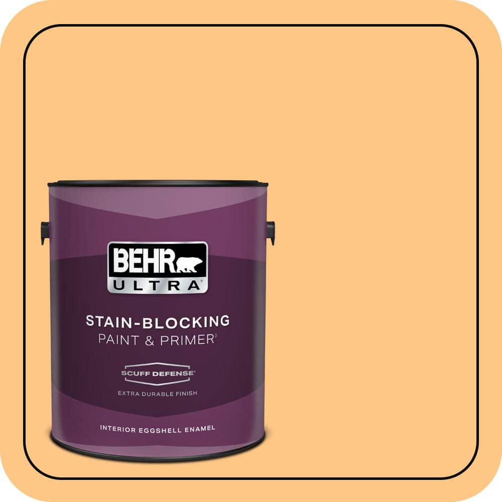 1 gal. #P240-4 Mango Tango Extra Durable Eggshell Enamel Interior Paint & Primer price history on PriceWatchPro