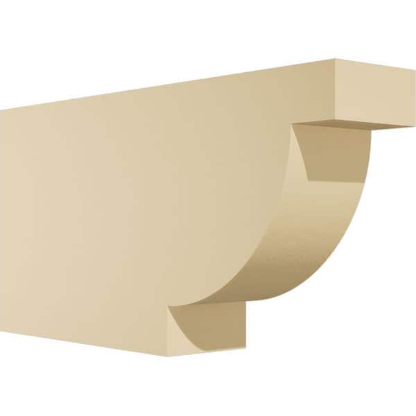 Ekena Millwork Standard Alpine 4 in. W x 10 in. H x 20 in. D Signature Urethane Rafter Tail Outlooker